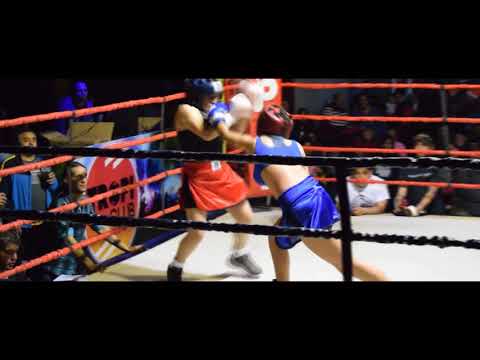 BOXEO FEMENINO MAIDANA(Bahia blanca) VS NORMA (Punta alta)