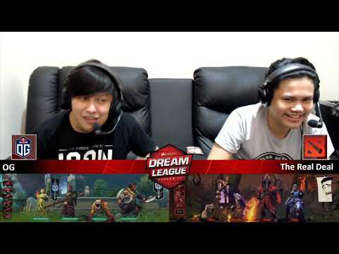 OG vs The Real Deal Game 2 (BO3) l Dreamleague Major season 11 EU Qualifiers
