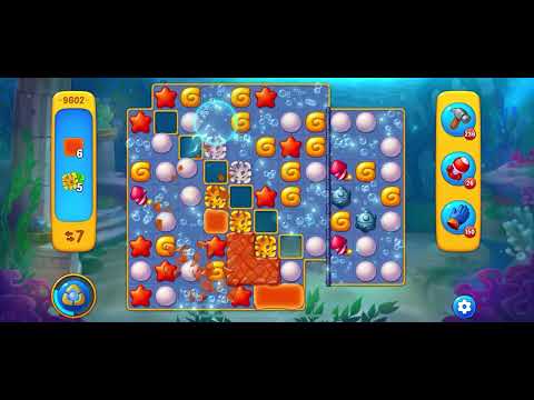 Fishdom level 9602 no boosters フィッシュダム ノーマル