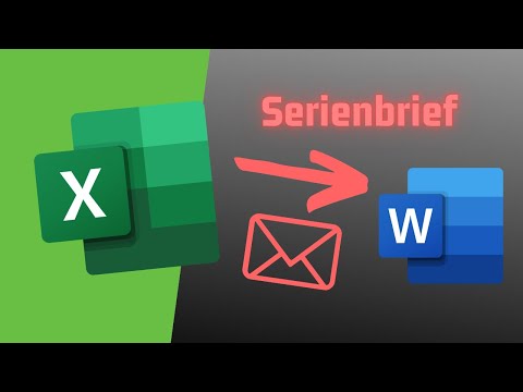 Serienbrief mit Excel in Word erstellen