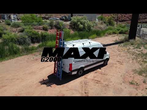 G2000 Maxi heavy duty ladder racks for trucks & pickups, kuv van ladder racks