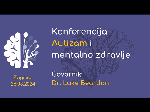Dr Luke Beardon - najava predavanja o autizmu i anksioznosti