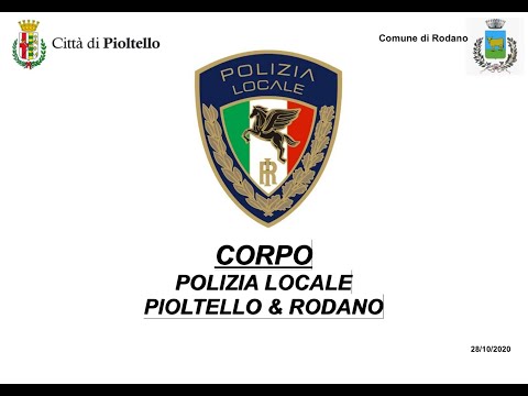 Polizia Locale di Pioltello e Rodano.