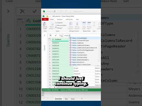 Fix Power Query: Activate Intellisense Tips Guide