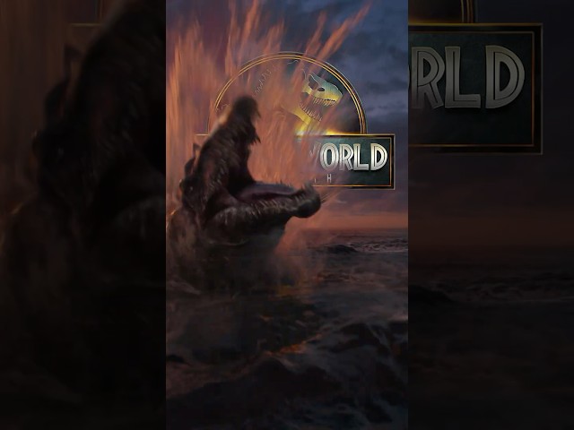 Entering Spinosaurus waters.