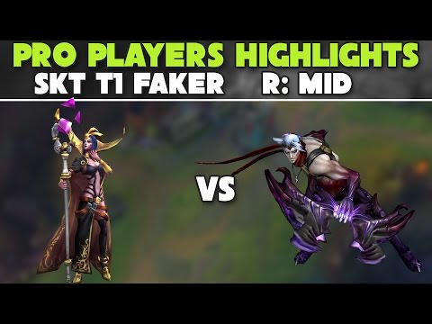 SKT T1 Faker as LeBlanc vs Varus | R: Mid | Highlights