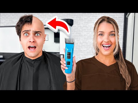 I Let Her SHAVE MY HEAD! (not a prank)