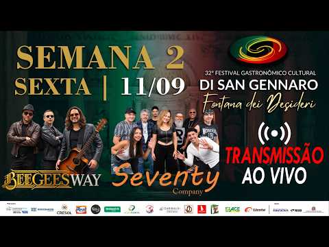 LIVE - 32ª Festa Di San Gennaro Batatais Jantar de Sexta | 11/09/2026 - Batatais SP
