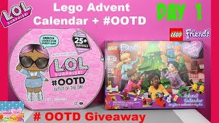 L.O.L Advent Calendar + Lego Friends Calendar LOL #OOTD Giveaway Closed