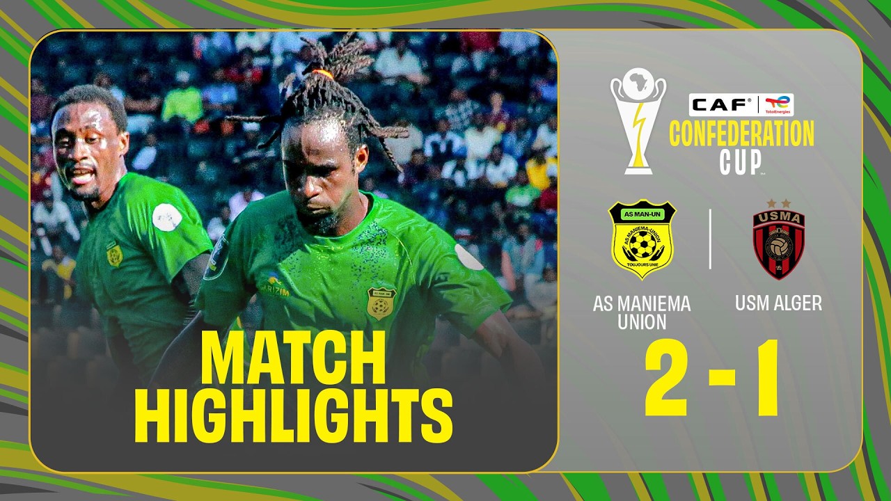 Maniema Union vs USM Alger Highlights
