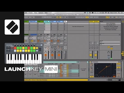 Novation // Launchkey Mini performance explained ft. KillTheRobot