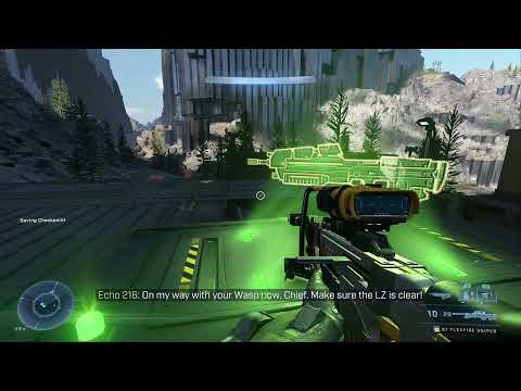 Marine asks where Arbiter's forces are -Halo Infinite-