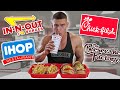 Only eating American fast food for 24 hours *British try American food*