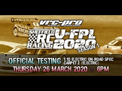Sheffield RC Racing - VRC Pro Test Race 1