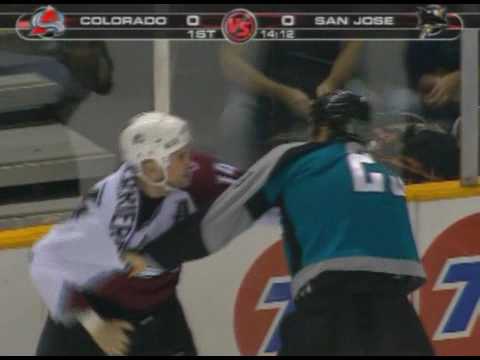 Ian Laperriere vs Ryane Clowe