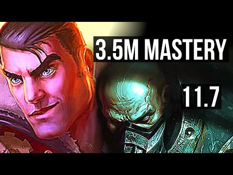 JAYCE vs URGOT (TOP) | 3.5M mastery, 5/0/4, 1500+ games | NA Master | v11.7