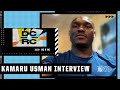Kamaru Usman discusses Black Panther: Wakanda Forever | DC & RC | ESPN MMA