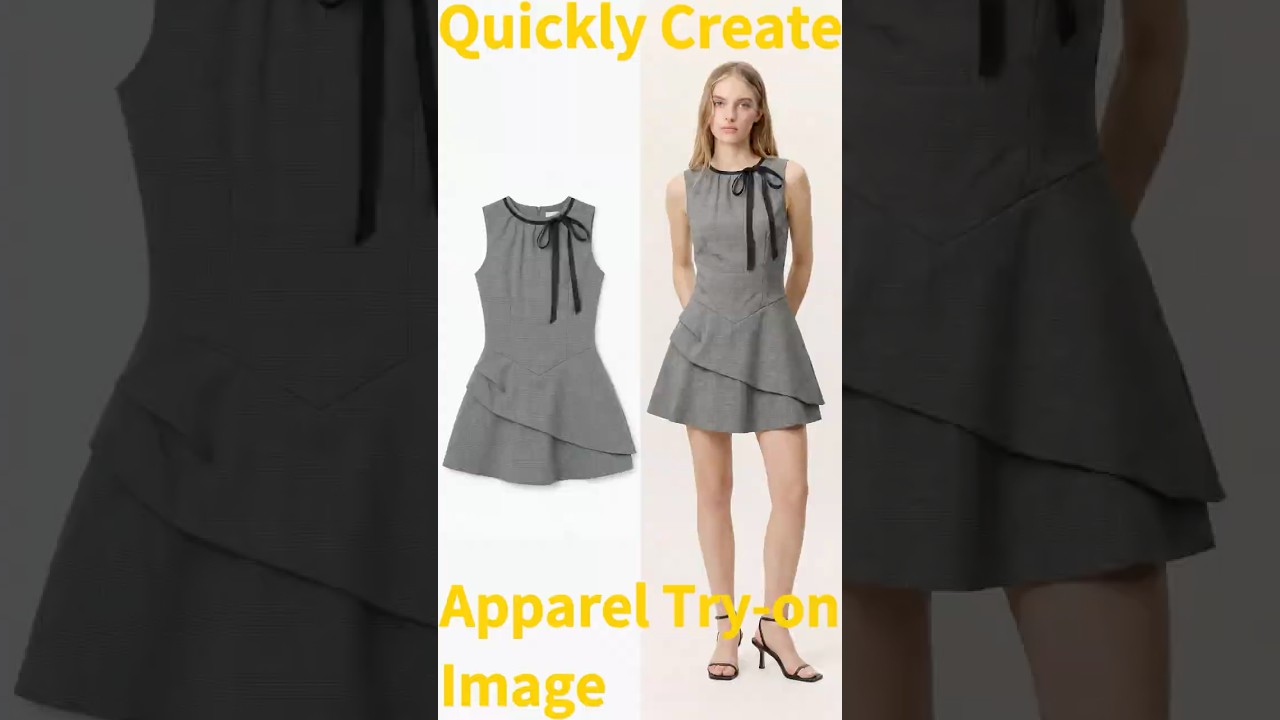 如何使用 AI 试穿服装