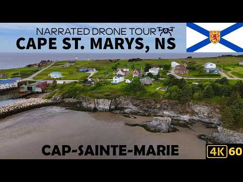 🌊 Cape Saint Marys, Nova Scotia 🇨🇦 | 4K60 Drone 🚁