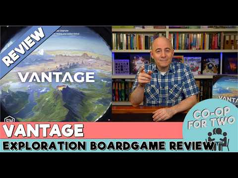 Boardgame Review: Vantage - A Unique Masterpiece