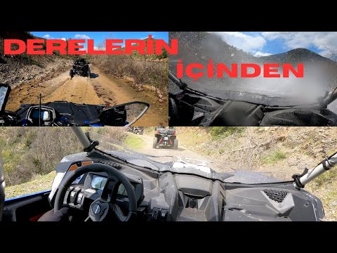 Sonunda Sulara kavuştuk . Sular da zorlu off road .