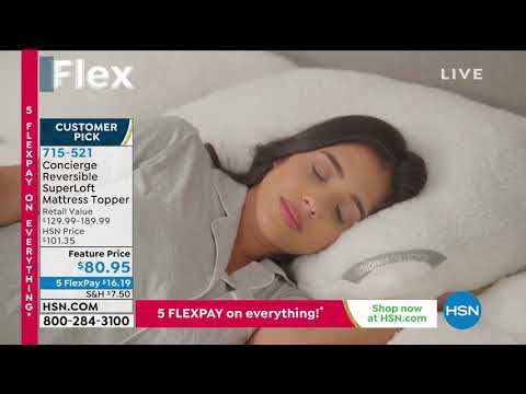 Concierge Collection Reversible Pillowtop SuperLoft Matt...