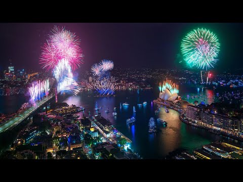 Sydney Harbour Midnight Fireworks | Sydney New Year's Eve 2019