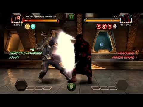 Captain America Infinity War vs Void: Debuff Shrugger!