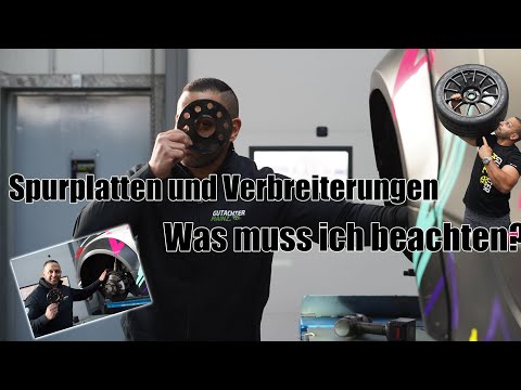 Unabdingbar: Distanzscheiben werden verbaut. Worauf musst Du achten? @gutachtermainz