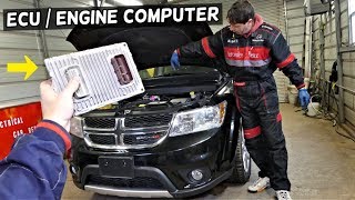 DODGE JOURNEY ECU ENGINE COMPUTER REMOVAL REPLACEMENT | FIAT FREEMONT