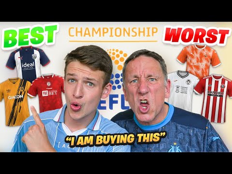 RANKING EVERY 21/22 CHAMPIONSHIP HOME KIT