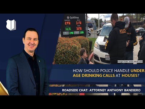Ep. #261: How should police handle under age drinking calls at houses?