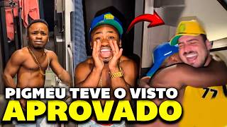 PIGMEU CHEGOU NOS ESTADOS UNIDOS! FOI APROVADO NO VISTO AMERICANO