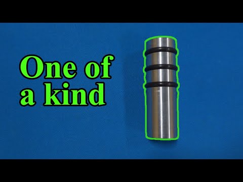 Custom made door stop for Barndominium 214