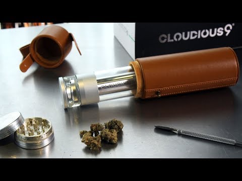 Hydrology9 Liquid Filtration Dry Herb Vaporizer from Cloudious9: Blazin' Gear Review