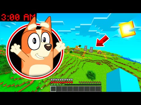 Me encontré con Bingo de Bluey en Minecraft🙀