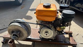 Amazon Diesel engine pt2, mounting, oil change
