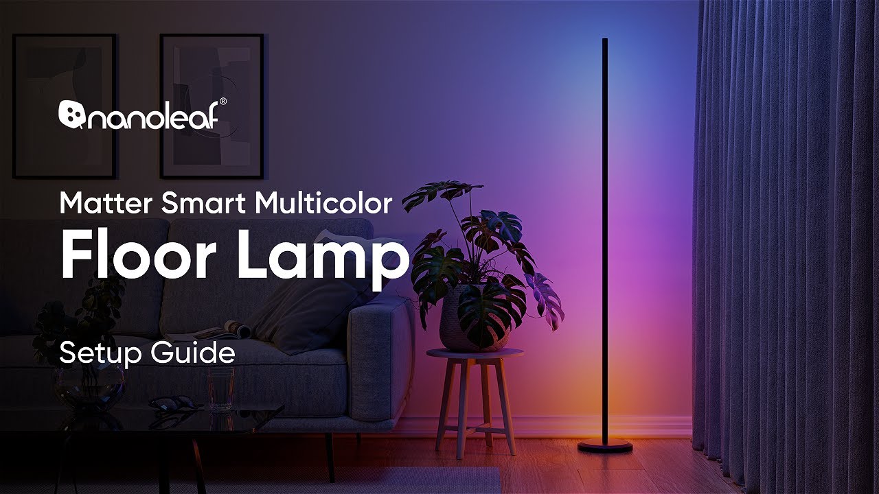 Nanoleaf Lampe sur pied Floor Lamp 1.4 m, 2200K-6500K, 1700 lm Nanoleaf Lampe sur pied Floor Lamp 1.4 m, 2200K-6500K, 1700 lm