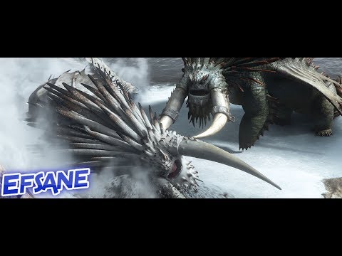 Ejderhanı Nasıl Eğitirsin 2 - Drago Kanlıyurkla Savaş VE Alpha'nın Ölümü 2/2 (Türkçe Dublaj)