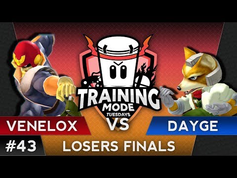 TMT 43 - Venelox (Fox) VS Dayge (Falco) - SSBM Losers Finals - Melee