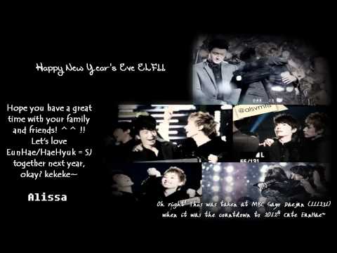 111231 EunHae first hug of 2012 (pics) + New Year's Eve greetings from me ^ ^!