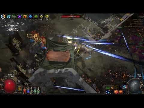 [3.21] Abyss Jewel Stacking + Squire Kinetic Bolt - vs Drox