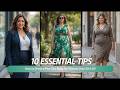 How To Dress A Plus Size Body For Women Over 50 60 10 Essential Tips