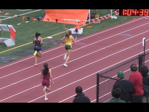 2014 RHL Prelims - 400 Meters (FrSoph Girls) (Heat 1)