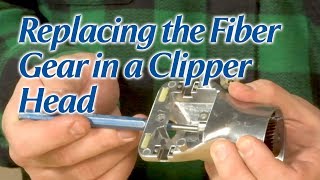 Replacing the Fiber Gear in a Clipper Head
