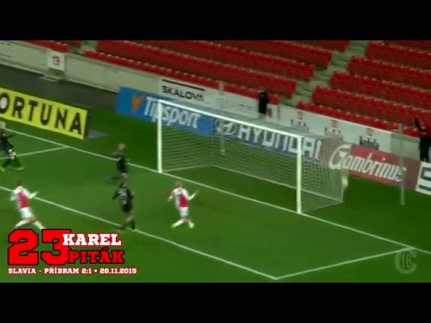 Slavia Praha - góly (podzim 2015)