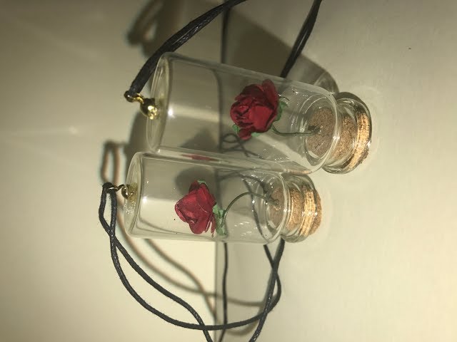 Vídeo relacionado con Disney BEAUTY & THE BEAST Collar de Rosa con Piedras YG