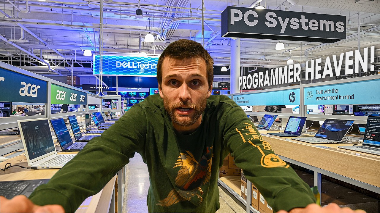 This Is Programmer Heaven! // What It’s Like Inside Micro Center in Silicon Valley