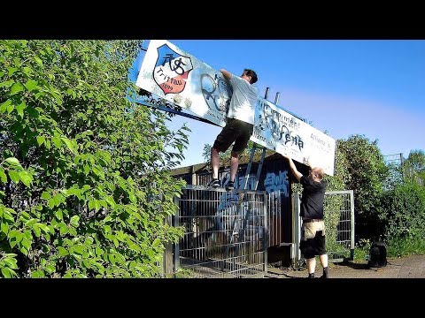 7.5.18 Demontage der Schilder über dem A-Platz