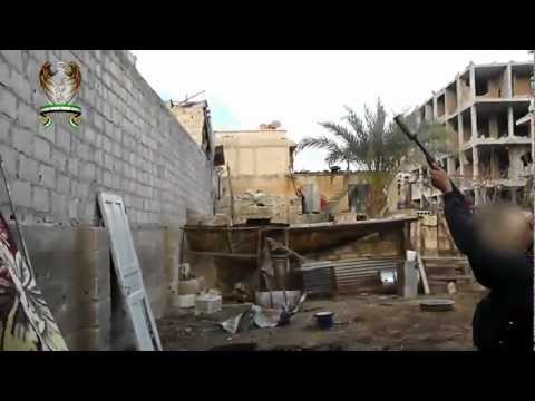 من نهفات عناصر كتيبة شهداء داريا انفجار قنبلة محلية الصنع عند تجهيزها